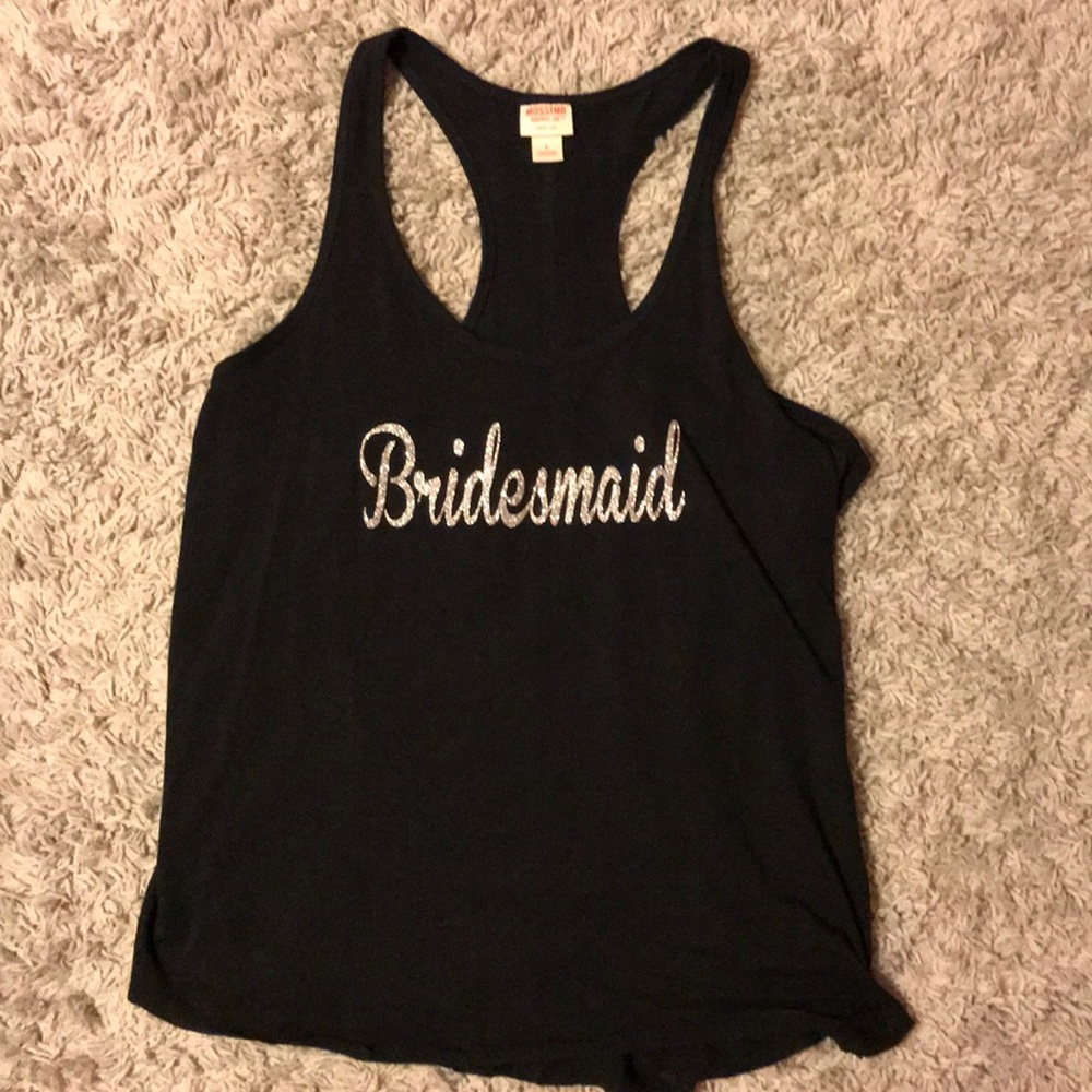 “Bridesmaid” Target Razor Back Tank